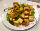 虾球豆腐 ♨ 香葱豆腐