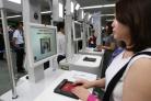  “人脸识别”安检在北京机场T2航站楼试用