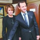 叙利亚总统Bashar al-Assad 夫妇