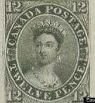 加拿大黑便士邮票