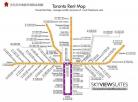 ☔️ 多伦多地铁沿线租金地图　投资公寓 面积越小回报越高