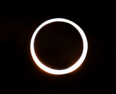 “上帝的金戒指”eclipse 日食