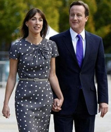 英国首相 David Cameron夫妇