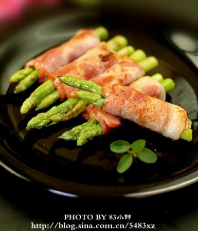 ♣ 培根芦笋卷 asparagus