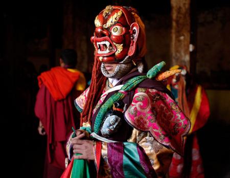 不丹的舞者 Bhutan