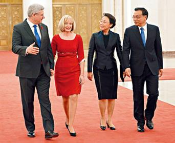 哈珀第三次访华 加拿大和中国签署了哪些协议?