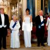 美国总统Trump再访英国王室