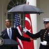 卫兵给总统撑伞会存在违规?